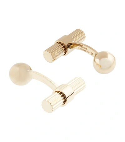 Tom Ford Yellow Gold Sphere Cufflinks