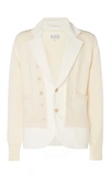 MAISON MARGIELA RIB-KNIT COTTON CARDIGAN,S30BN0430