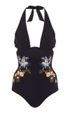 STELLA MCCARTNEY FLORAL-EMBROIDERED SWIMSUIT,690093