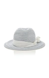 MAISON MICHEL DEREK STRAW HAT,707597