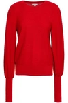JOIE JOIE WOMAN NOELY KNITTED SWEATER CLARET,3074457345619998338