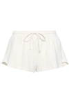 EBERJEY BRUNA COTTON-BLEND MATELASSÉ PAJAMA SHORTS,3074457345620013994