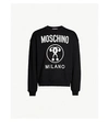 MOSCHINO Logo cotton-jersey sweatshirt