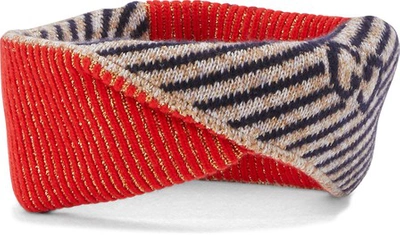 Gucci Gg Stripe Wool Headband In Gg Stripe Jacquard