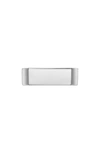 Monica Vinader Sterling Silver Signature Wide Ring In Silvdnu