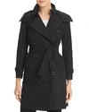 BURBERRY KENSINGTON HOODED TRENCH COAT,8006111