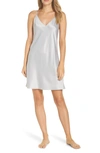 Natori Satin Elements Chemise In Grey Dark Lead