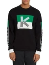 KENZO Initial Colorblock Sweatshirt