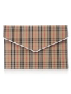 BURBERRY LARGE 1983 CHECK ENVELOPE POUCH,10792850