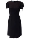 PRADA RUFFLED FITTED DRESS,10797228