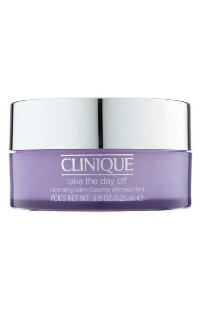 Clinique Take The Day Off Cleansing Balm Makeup Remover 3.8 oz/ 125 ml In Size 3.4-5.0 Oz.