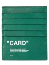 OFF-WHITE OFF-WHITE LOGO CARD HOLDER,10798382