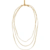 ACNE STUDIOS ACNE STUDIOS GOLD ANDRE NECKLACE