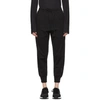 Y-3 Y-3 BLACK CLASSIC CUFFED LOUNGE PANTS