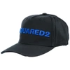 Dsquared2 Adjustable Men's Cotton Hat Baseball Cap In Black