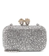 ALEXANDER MCQUEEN QUEEN AND KING EMBELLISHED CLUTCH,P00366037