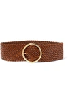 ANDERSON'S WOVEN LEATHER BELT