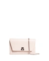AKRIS ANOUK LIZARD-PRINT CLUTCH BAG W/ CHAIN,PROD143610477