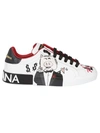 DOLCE & GABBANA DOLCE & GABBANA PORTOFINO LOW TOP SNEAKERS