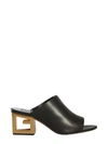 GIVENCHY GIVENCHY TRIANGLE MULE SANDALS