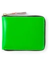 Comme Des Garçons 'super Fluo' Wallet In Green