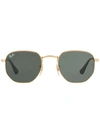 Ray Ban Classic Aviators In Metallic
