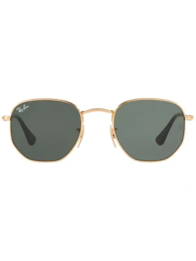 RAY BAN HEXAGONAL FLAT LENSES SUNGLASSES
