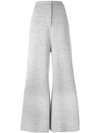 STELLA MCCARTNEY WIDE LEG FLARED TROUSERS