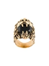 GUCCI LION CRYSTAL RING