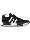 ADIDAS X WHITE MOUNTAINEERING BLACK NMD R1 TRAIL TRAINERS