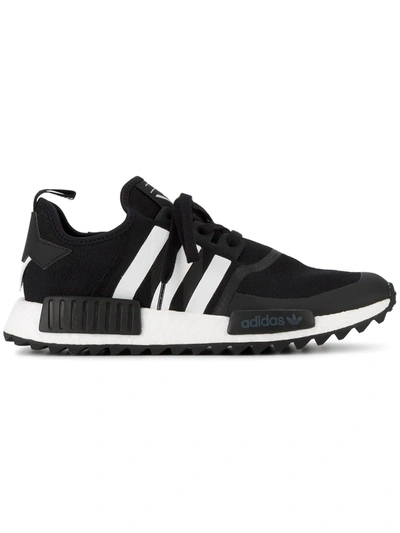 Adidas X White Mountaineering Adidas By White Mountaineering Nmd R1 Trail拼色板鞋 - 黑色 In Black