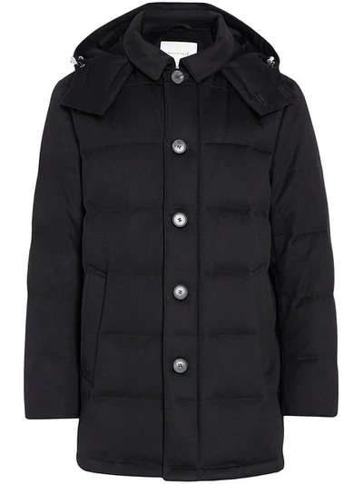Mackintosh Auchavan Charcoal Storm System Wool Down Jacket | Gd-001 In Black