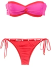 AMIR SLAMA STRAPLESS BIKINI SET