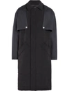 MACKINTOSH 0003 BLACK PADDED 0003 TRENCH COAT