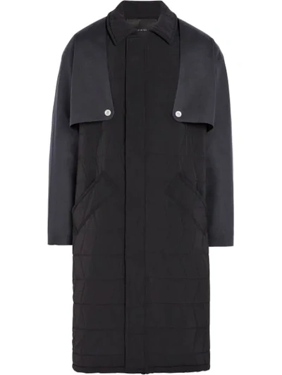 Mackintosh 0003 Black Padded 0003 Trench Coat