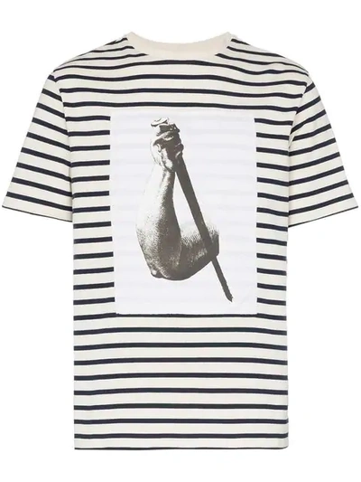 Jw Anderson Off White Durer Print Short Sleeve T-shirt