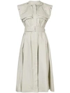 PROENZA SCHOULER BELTED TRENCH DRESS