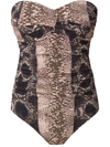 AMIR SLAMA SLEEVELESS SWIMSUIT