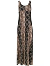 AMIR SLAMA LONG SILK DRESS