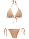 AMIR SLAMA PRINTED BIKINI SET