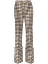 BEAUFILLE MORETTI TURNED UP CUFF STRAIGHT LEG TROUSERS