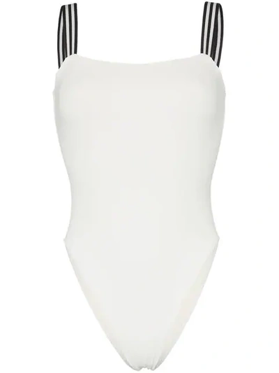 Solid & Striped Solid And Striped White The Riley One-piece Swimsuit In 1601 Ivory