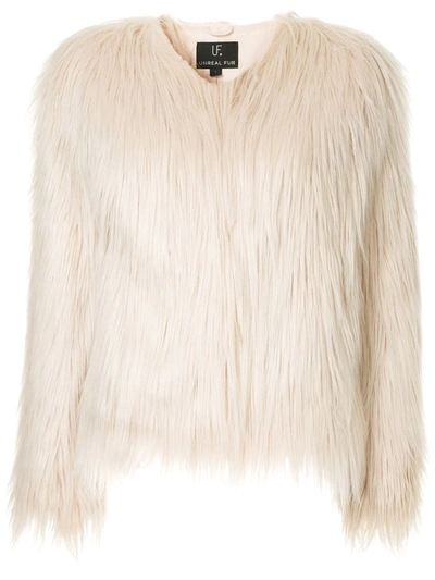 Unreal Fur Unreal Dream Faux-fur Jacket In Pink