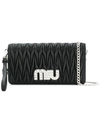 MIU MIU MATELASSÉ CLUTCH BAG