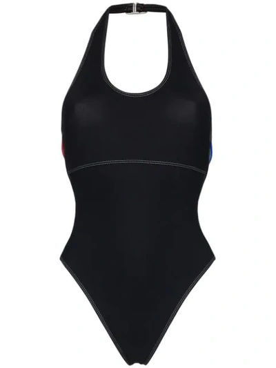 Ack Bl Italia Blasic Halterneck Swimsuit