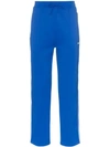 Kenzo Reverse Stitch Track Pants In Blue