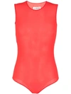 Maison Margiela Sleeveless Bodysuit In <p>