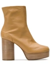 MAISON MARGIELA TABI TOE PLATFORM BOOTS