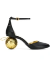 MM6 MAISON MARGIELA CHRISTMAS BALL HEELED PUMPS