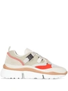 Chloé Sonnie Sneakers In Neutrals
